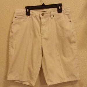 Jones New York White Jean Shorts for Men